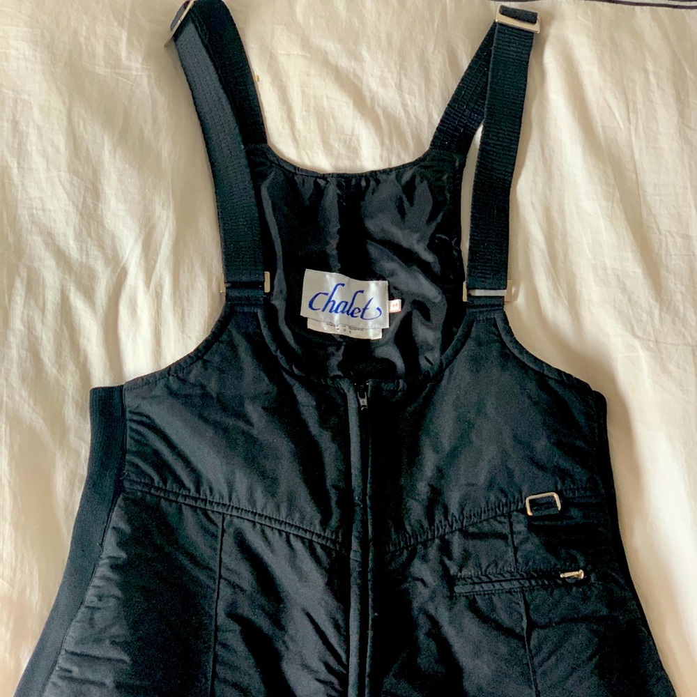 Vintage Chalet Ski Bib